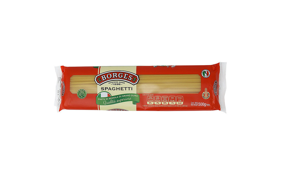 Borges Spaghetti Durum Wheat Pasta    Pack  500 grams